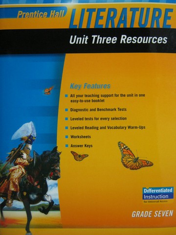 (image for) PH Literature 7 Penguin Edition Unit 3 Resources (P)