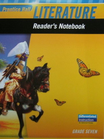 (image for) Literature 7 Penguin Edition Reader's Notebook (P)