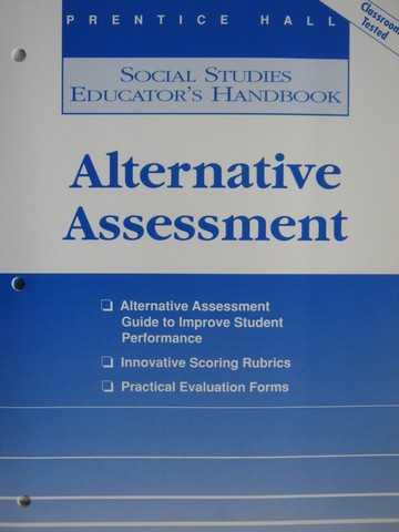 (image for) Social Studies Educator's Handbook Alternative Assessment (P)