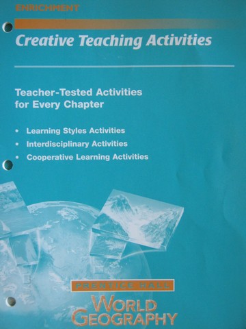 (image for) World Geography Creative Teaching Activities (P)