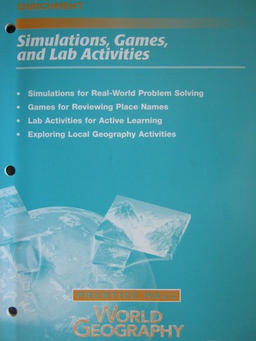 (image for) World Geography Simulations Games & Lab Activities (P)