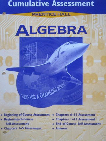 (image for) Algebra Tools for a Changing World Cumulative Assessment (P)