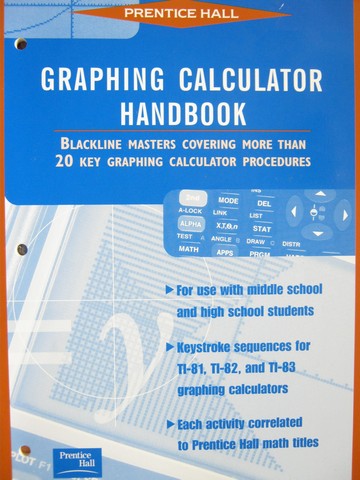 (image for) Math Tools for a Changing World Graphing Calculator HB (P)