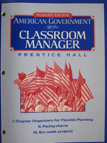 (image for) Magruder's American Government Classroom Manager (P)
