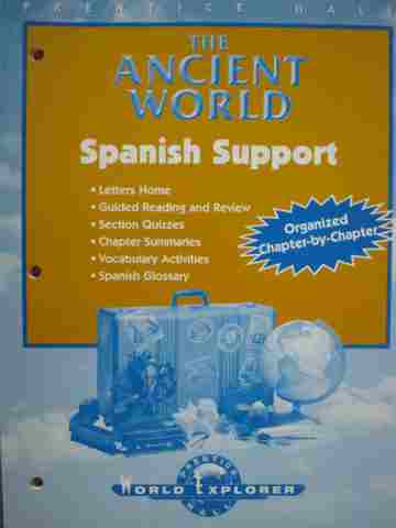 (image for) World Explorer The Ancient World Spanish Support (P)