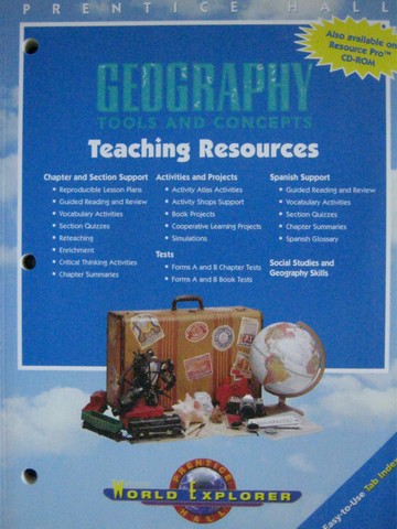 (image for) World Explorer Geography Tools & Concepts TR (TE)(P)