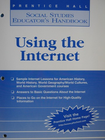 (image for) Social Studies Educator's Handbook Using the Internet (TE)(P)