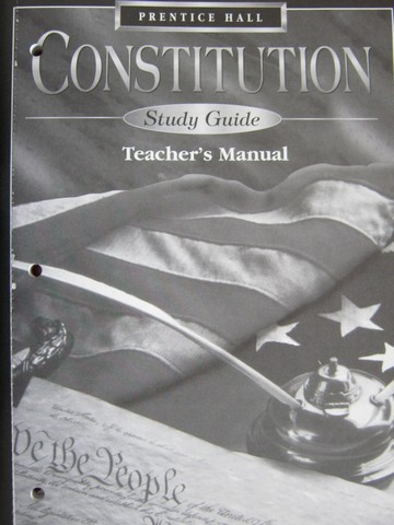 (image for) Constitution Study Guide Teacher's Manual (TE)(P)