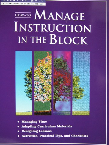 (image for) How to Manage Instruction in the Block (P) by Fleming & Fleming