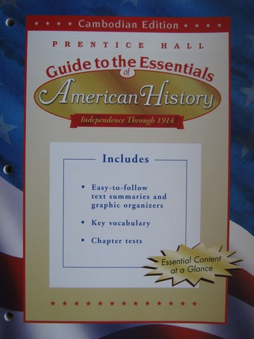 (image for) American History Guide to the Essentials Cambodian Edition (P)
