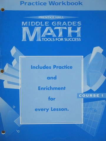 (image for) Middle Grades Math Course 1 Practice Workbook (P)