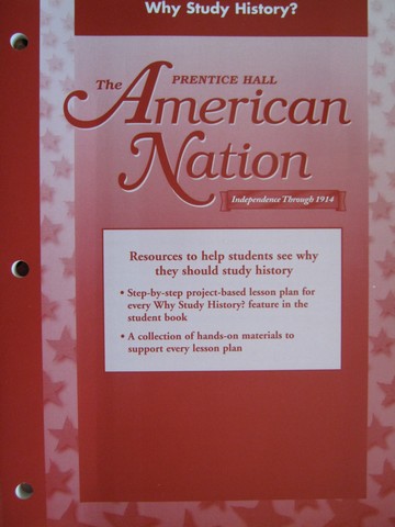 (image for) American Nation Why Study History? (P)