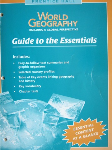 (image for) World Geography Building a Global Perspective Guide to the (P)