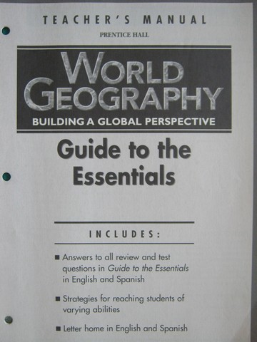 (image for) World Geography Guide to the Essentials TM (TE)(P)