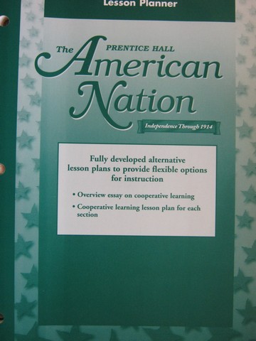 (image for) American Nation Lesson Planner (P)