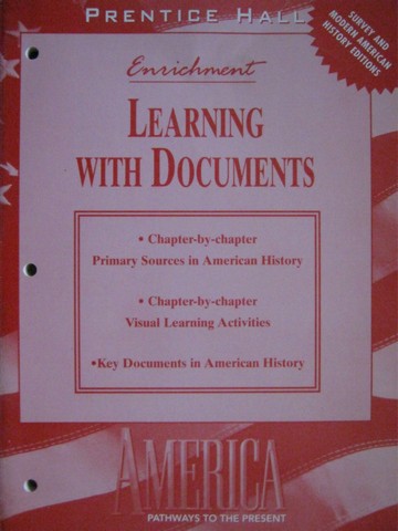 (image for) America Pathways to the Present Learning with Documents (P)