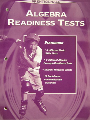 (image for) Algebra Readiness Tests with Answers (P)