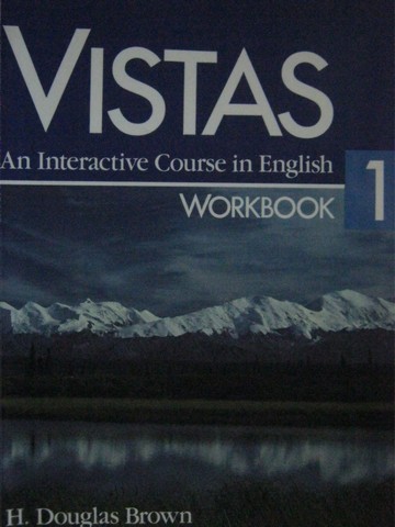 (image for) Vistas An Interactive Course in English Workbook 1 (P) by Brown