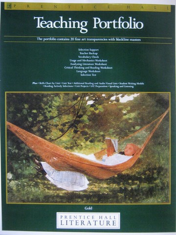 (image for) Literature Gold Teaching Portfolio (TE)(Binder) by Earle, Long,
