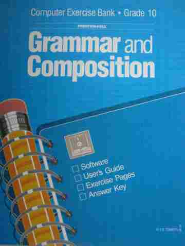 (image for) Grammar & Composition 10 3rd Edition Computer Exercise (Binder)