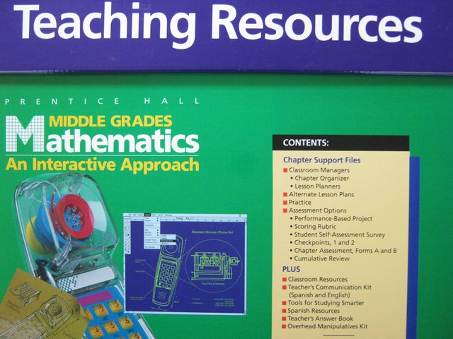 (image for) Middle Grades Mathematics Course 3 TRP (TE)(Pk)