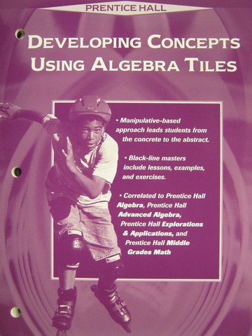 (image for) Developing Concepts Using Algebra Tiles (P) by Bettye C Hall