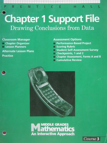 (image for) Mathematics Explorations & Applications Chapter 1 Support (P)