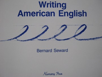 Writing American English (P) by Bernard Seward (image for) Writing American English (P) by Bernard Seward