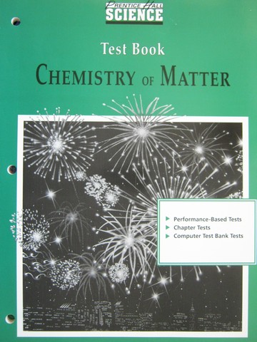 (image for) Chemistry of Matter Test Book (P)