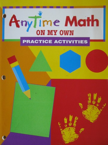 (image for) AnyTime Math K Practice Activities On My Own (P)