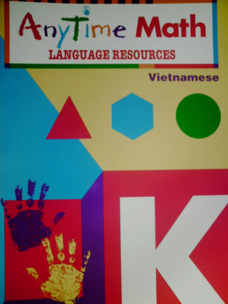 (image for) AnyTime Math K Language Resources Vietnamese (P)