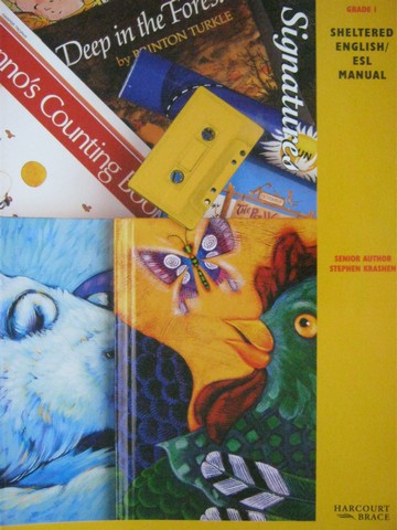 (image for) Signatures 1 Sheltered English ESL Manual (P) by Stephen Krashen