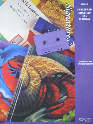 (image for) Signatures 2 Sheltered English ESL Manual (P) by Stephen Krashen
