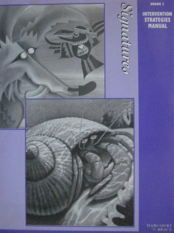 (image for) Signatures 2 Intervention Strategies Manual (P)