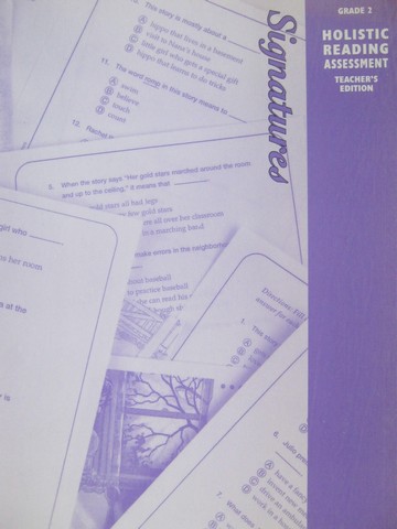 (image for) Signatures 2 Holistic Reading Assessment TE (TE)(P)