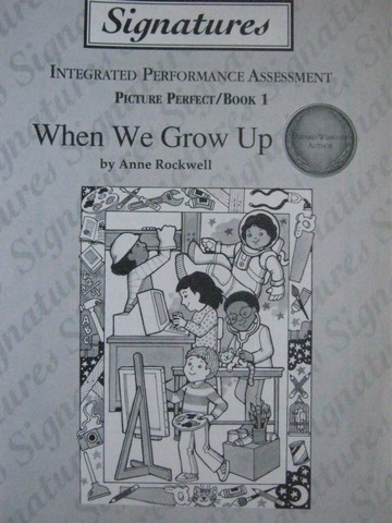 (image for) Signatures 1 When We Grow Up Integrated Performance (P)