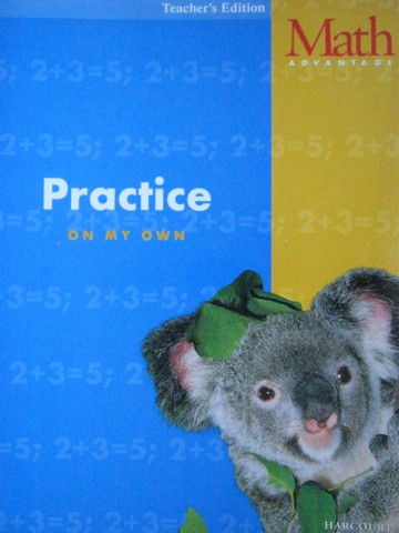 (image for) Math Advantage 1 Practice On My Own TE (TE)(P)