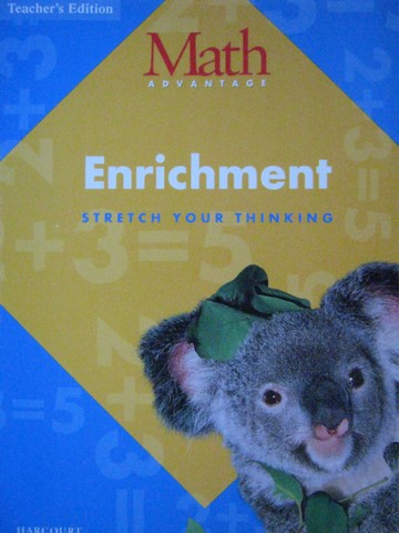 (image for) Math Advantage 1 Enrichment Workbook TE (TE)(P)