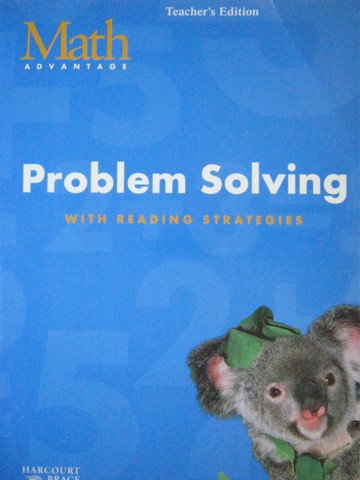 (image for) Math Advantage 1 Problem Solving Workbook TE (TE)(P)