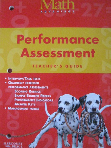 (image for) Math Advantage 2 Performance Assessment TG (TE)(P)
