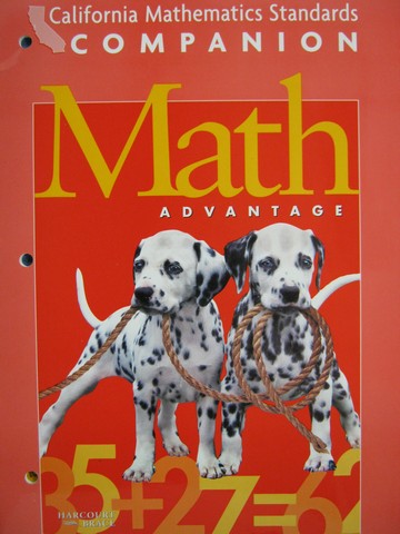 (image for) Math Advantage 2 Mathematics Standards Companion (CA)(P)