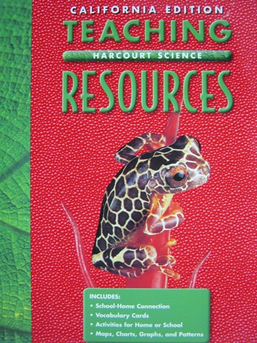 (image for) Harcourt Science 5 Teaching Resources (CA)(TE)(P)