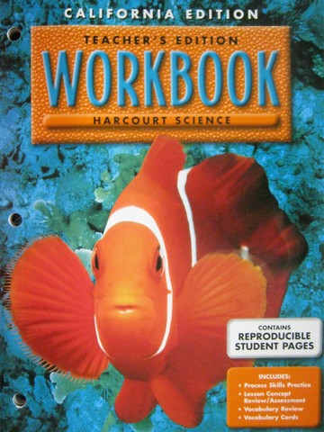 (image for) Harcourt Science 1 Workbook TE (CA)(TE)(P)
