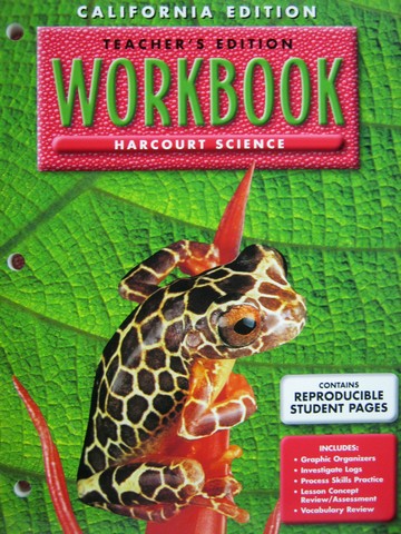 (image for) Harcourt Science 5 Workbook TE (CA)(TE)(P)