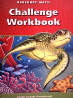 (image for) Harcourt Math 4 Challenge Workbook (CA)(P)