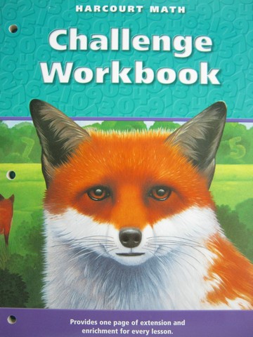 (image for) Harcourt Math 5 Challenge Workbook (CA)(P)
