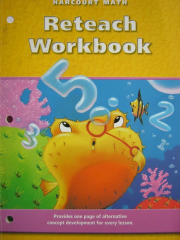 (image for) Harcourt Math 2 Reteach Workbook (P)