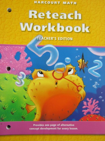 (image for) Harcourt Math 2 Reteach Workbook TE (TE)(P)