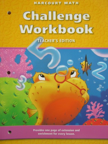 (image for) Harcourt Math 2 Challenge Workbook TE (TE)(P)