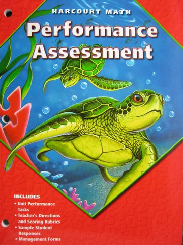 (image for) Harcourt Math 4 Performance Assessment (CA)(P)